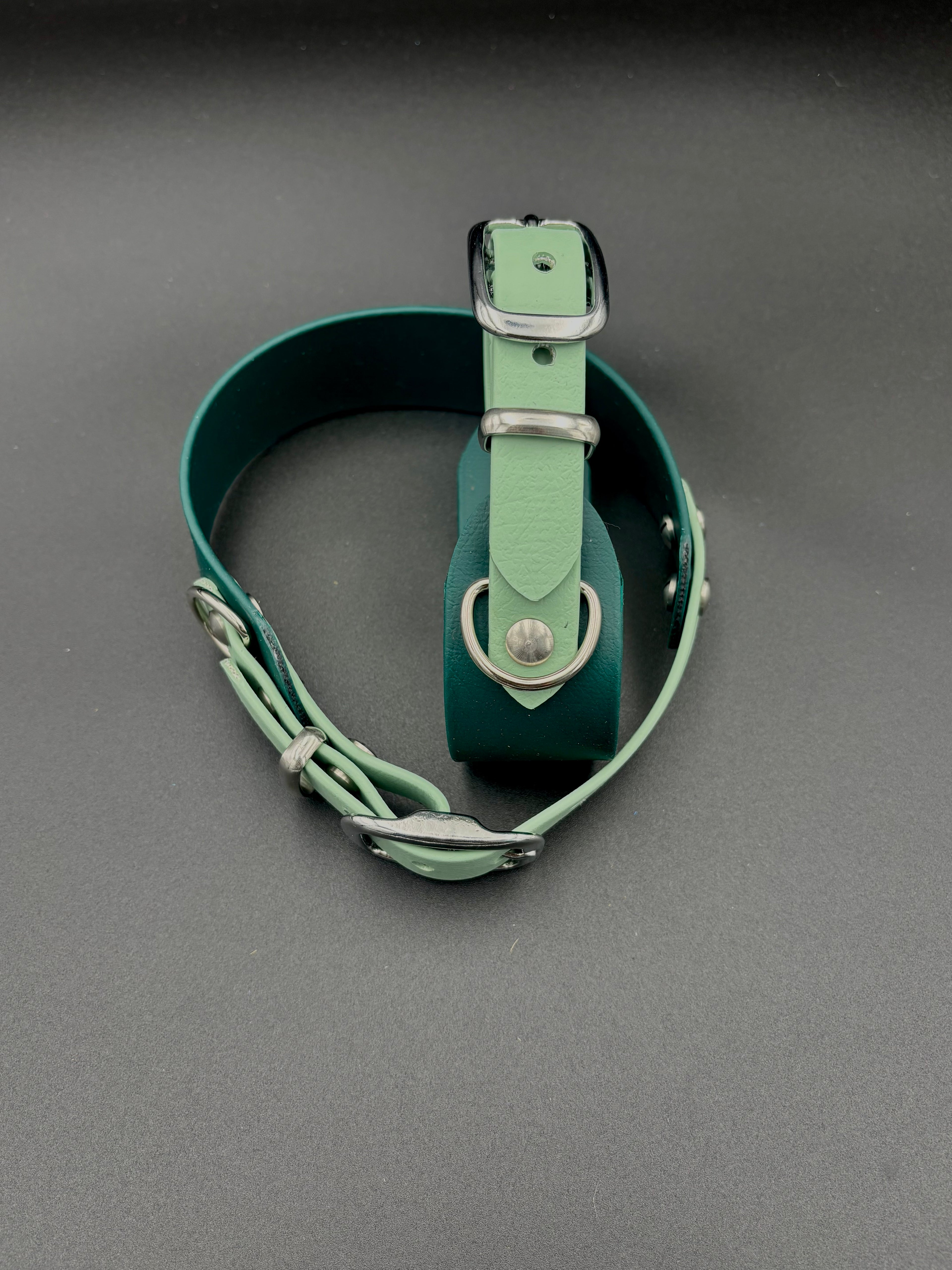 Biothane Hundehalsband 2 Farbig